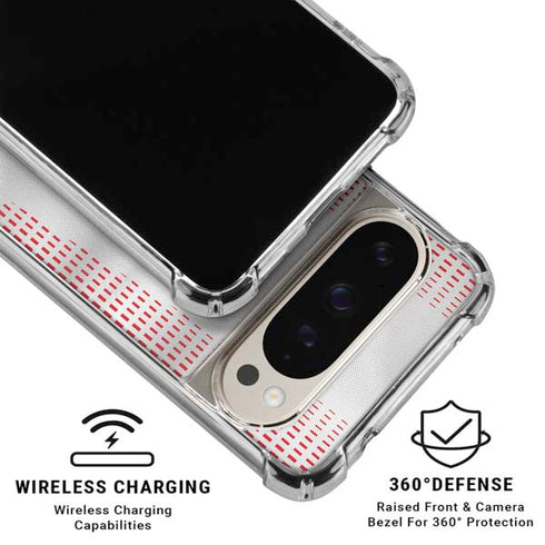Tunisia Soccer Flag Pixel 9/9 Pro Clear Case